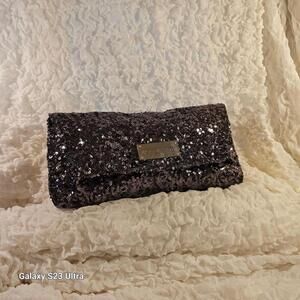 Women's Victoria's Secret Brown Sequin Clutch